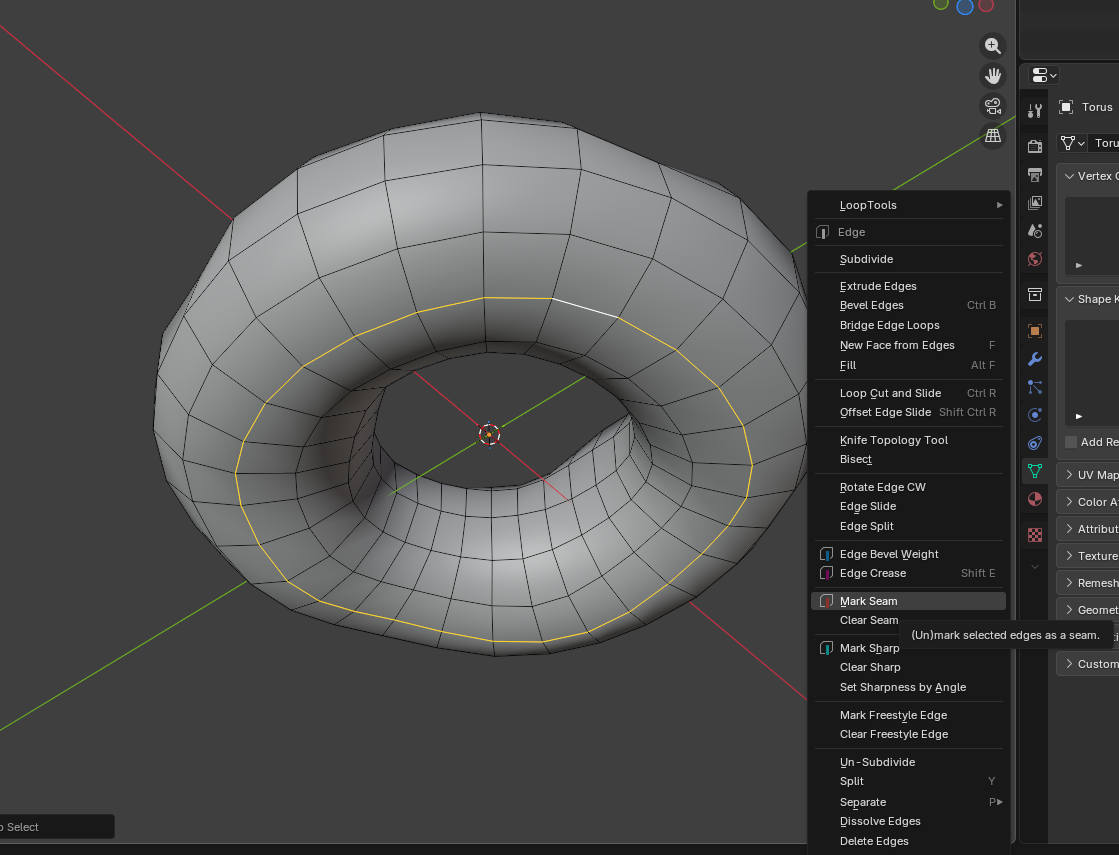 First Edge Loop